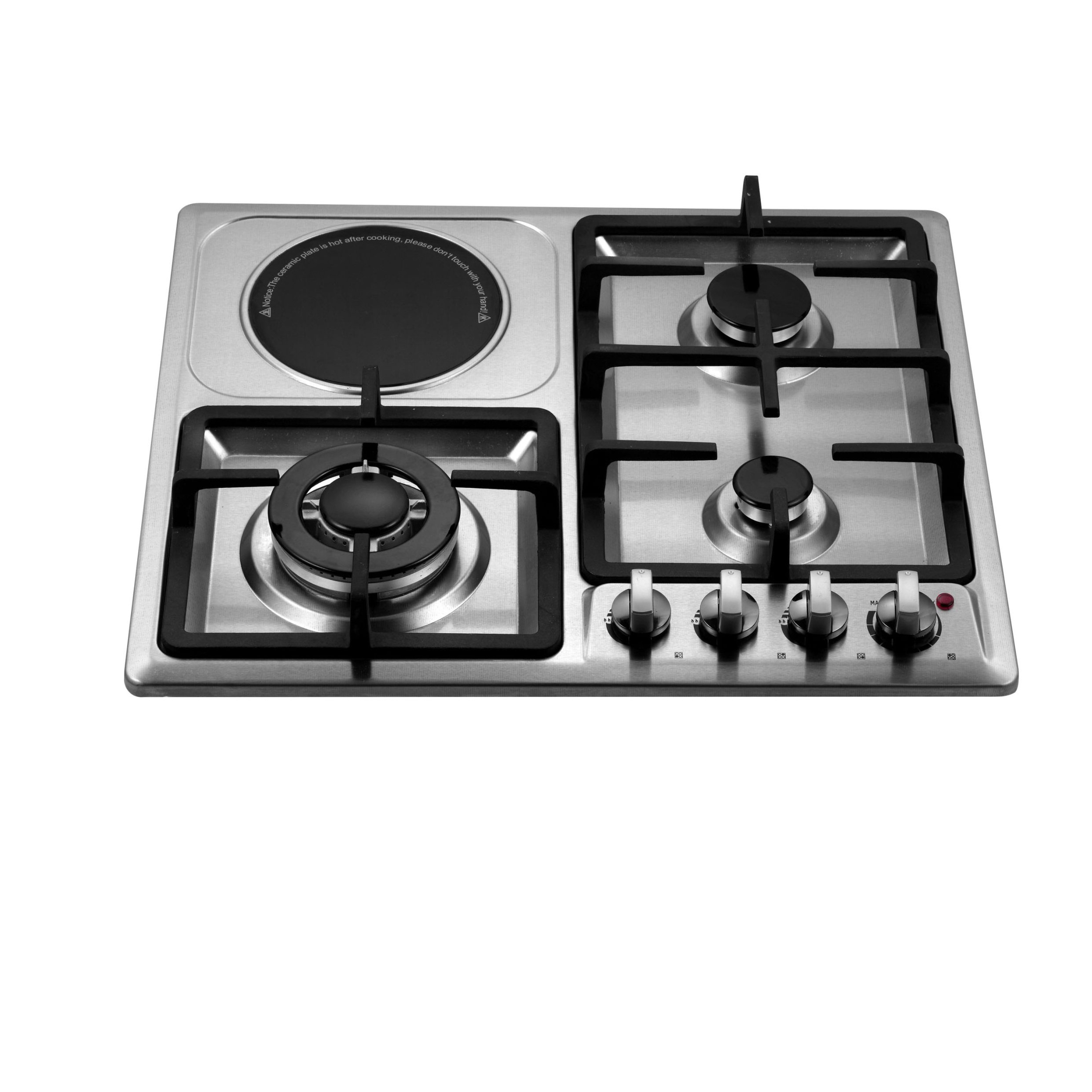 Kitchen cooking stove 4 plate gas stove