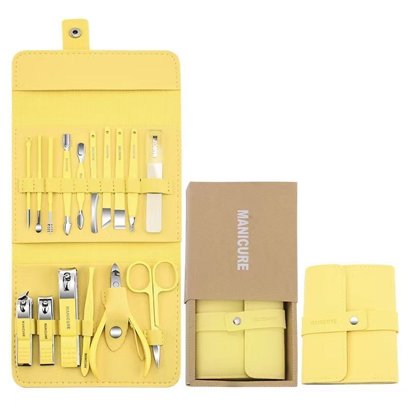 Professional Pedicure Nail Kit Scissors Grooming Manicure Set Travel Manicure Set Facial, Hand and Foot Care Durable