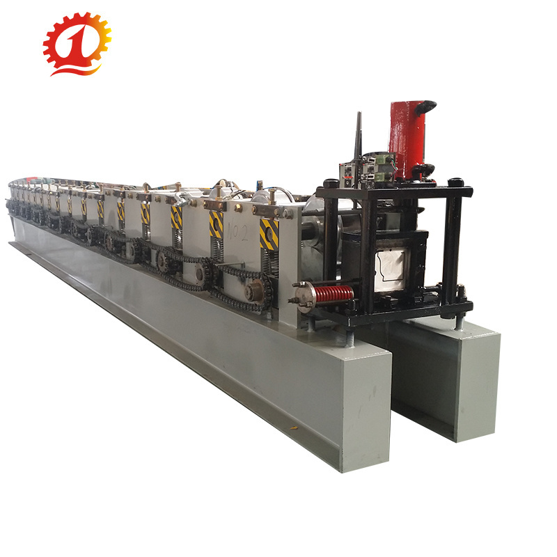 steel roofing metal water gutter roll forming making machine