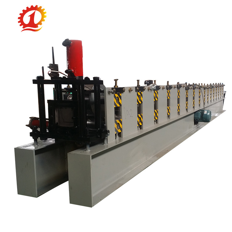 steel roofing metal water gutter roll forming making machine