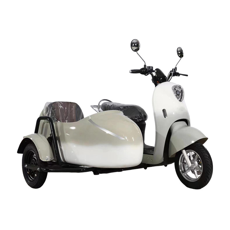 electric 60/72v disable scooter adult 40km/h(24.9mph) disc brake tricycle mobility sidecar