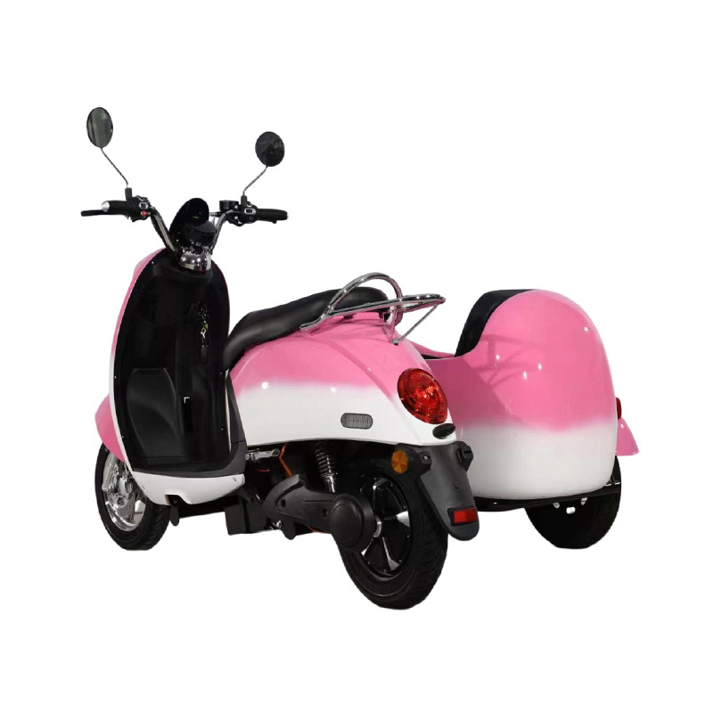 electric 60/72v disable scooter adult 40km/h(24.9mph) disc brake tricycle mobility sidecar