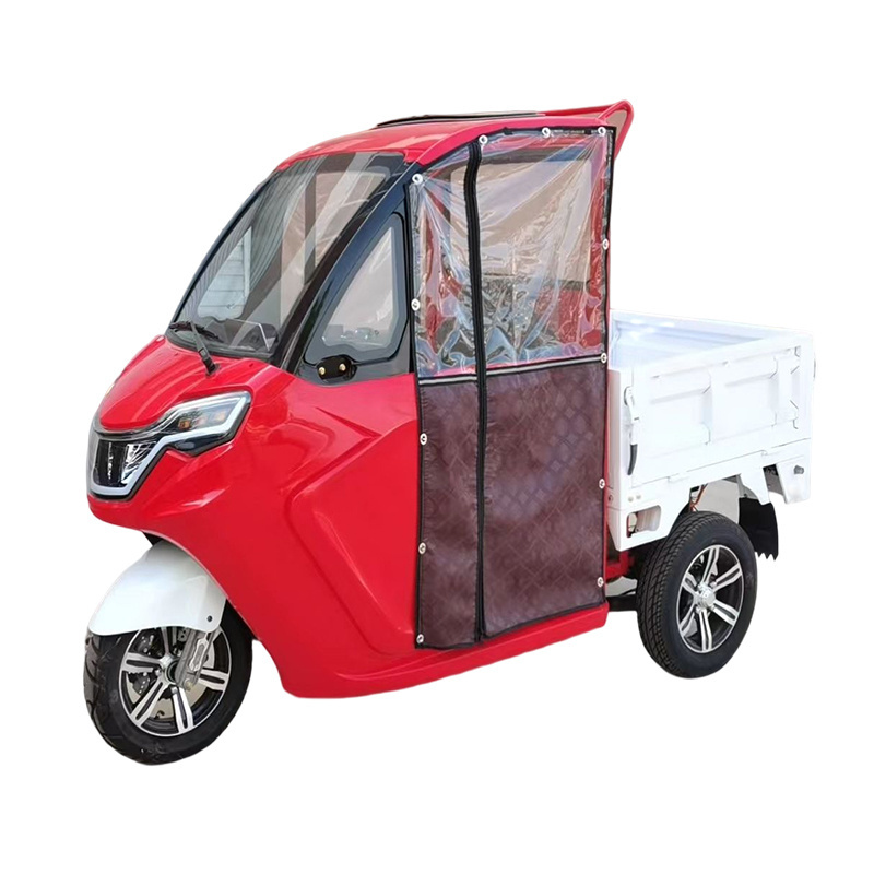 Hot sale 3 wheel mini electric van adult electric cargo tricycle With a large container