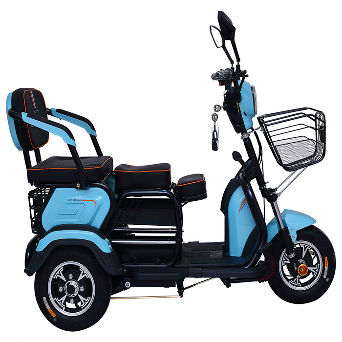 3-wheel Electric Motorized Cart three seaters Other Tricycles passenger e trike