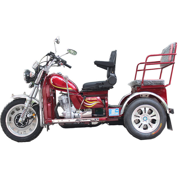 hot sale 250cc gasoline tricycle three wheel motorcycle with cover