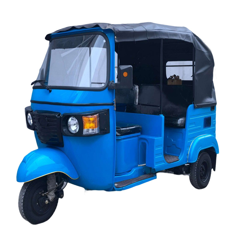 Bajaj Taxi Motor Tricycle 3-Wheel Gasoline Passenger Trike 150CC Motorcycle