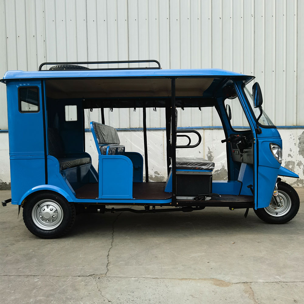 China Trike Motorcycle Adult Tricycle Gasoline Tuk Tuk Moto Taxi Three Wheeled Petrol Passenger Tricycle