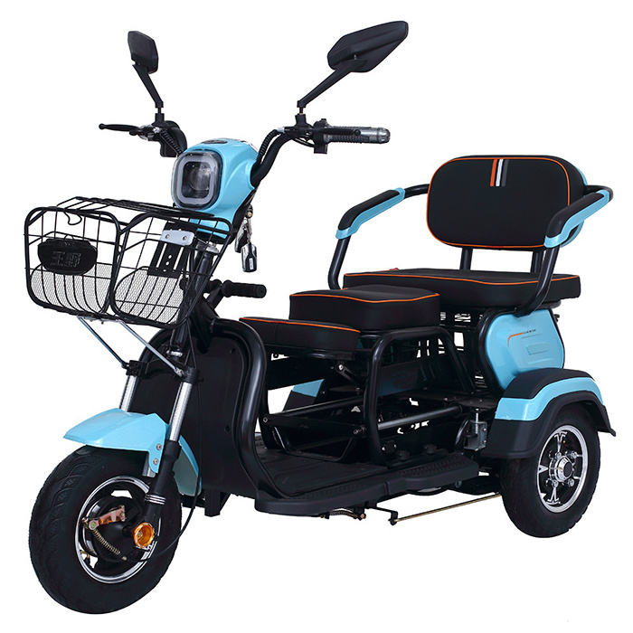 3-wheel Electric Motorized Cart three seaters Other Tricycles passenger e trike