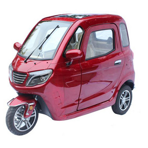 EEC COC 60V 1500W Fully Enclosed 3 wheel adult electric tricycles for passenger