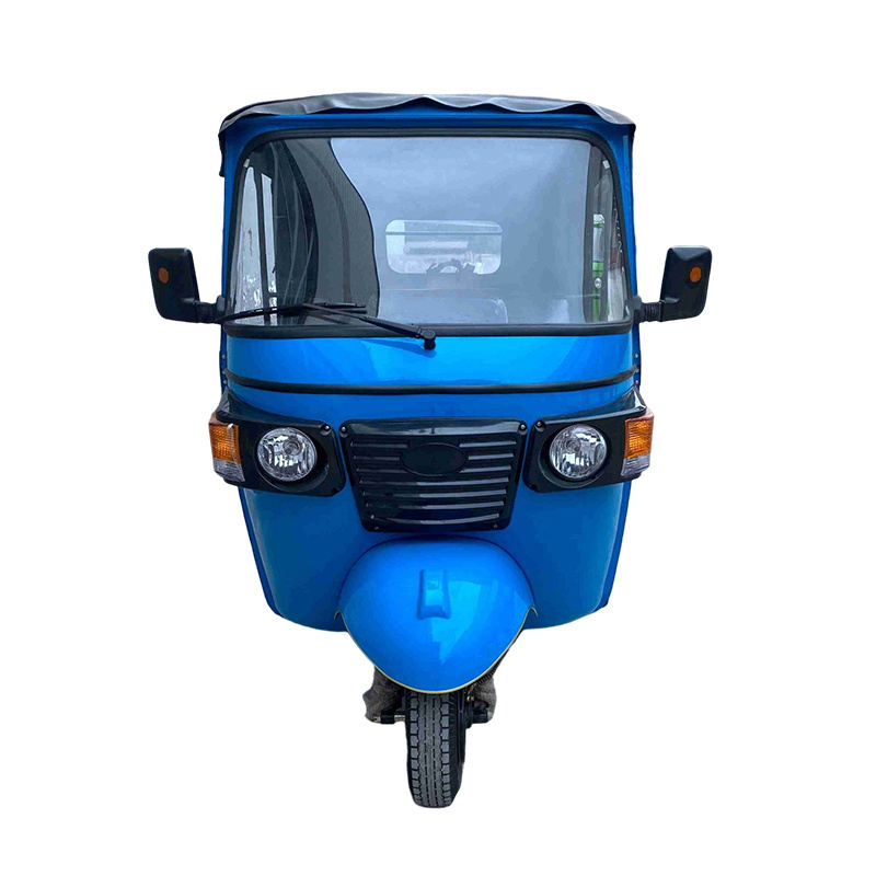 Bajaj Taxi Motor Tricycle 3-Wheel Gasoline Passenger Trike 150CC Motorcycle