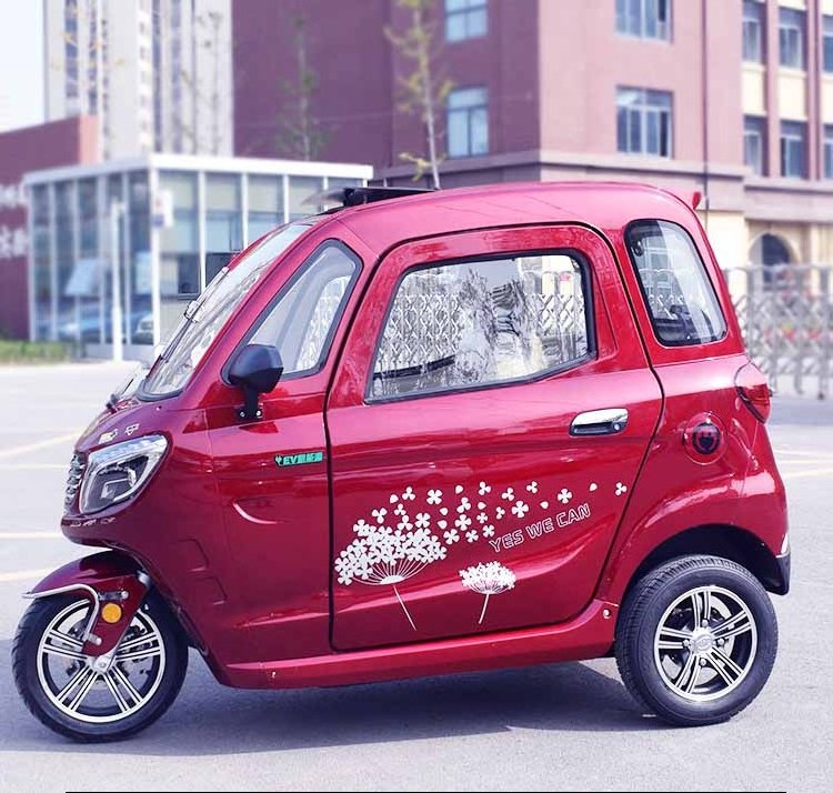 2021 New Smart 3 wheel electric scooter with roof