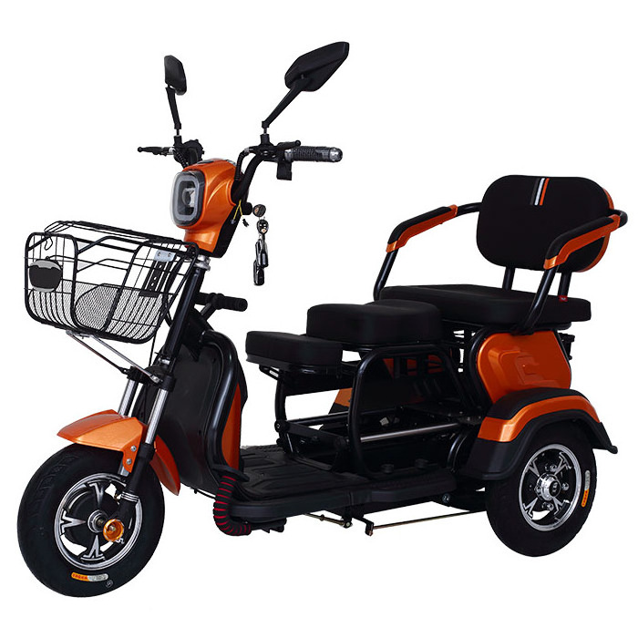 3-wheel Electric Motorized Cart three seaters Other Tricycles passenger e trike