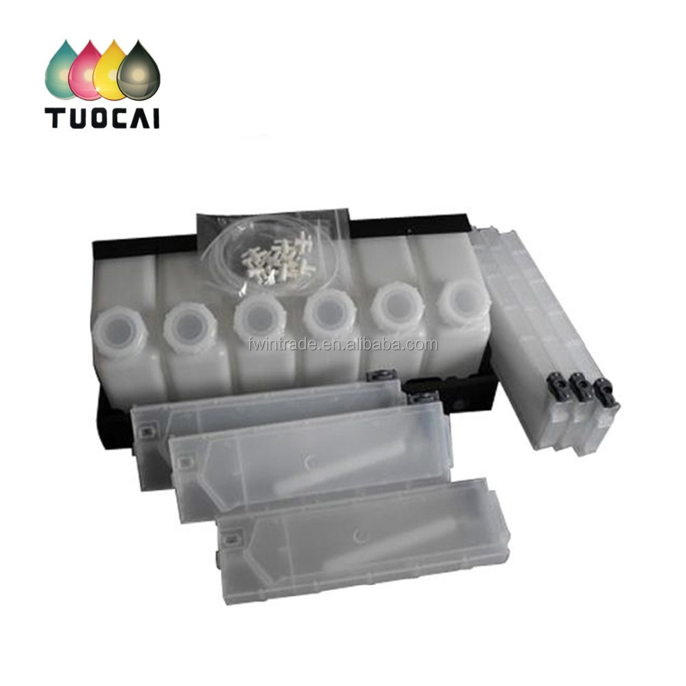 Cheap Price 4 bottles 4 cartridges CISS refilled bulk ink system for mutoh rj900c rj900x vj1604 vj1614 printer