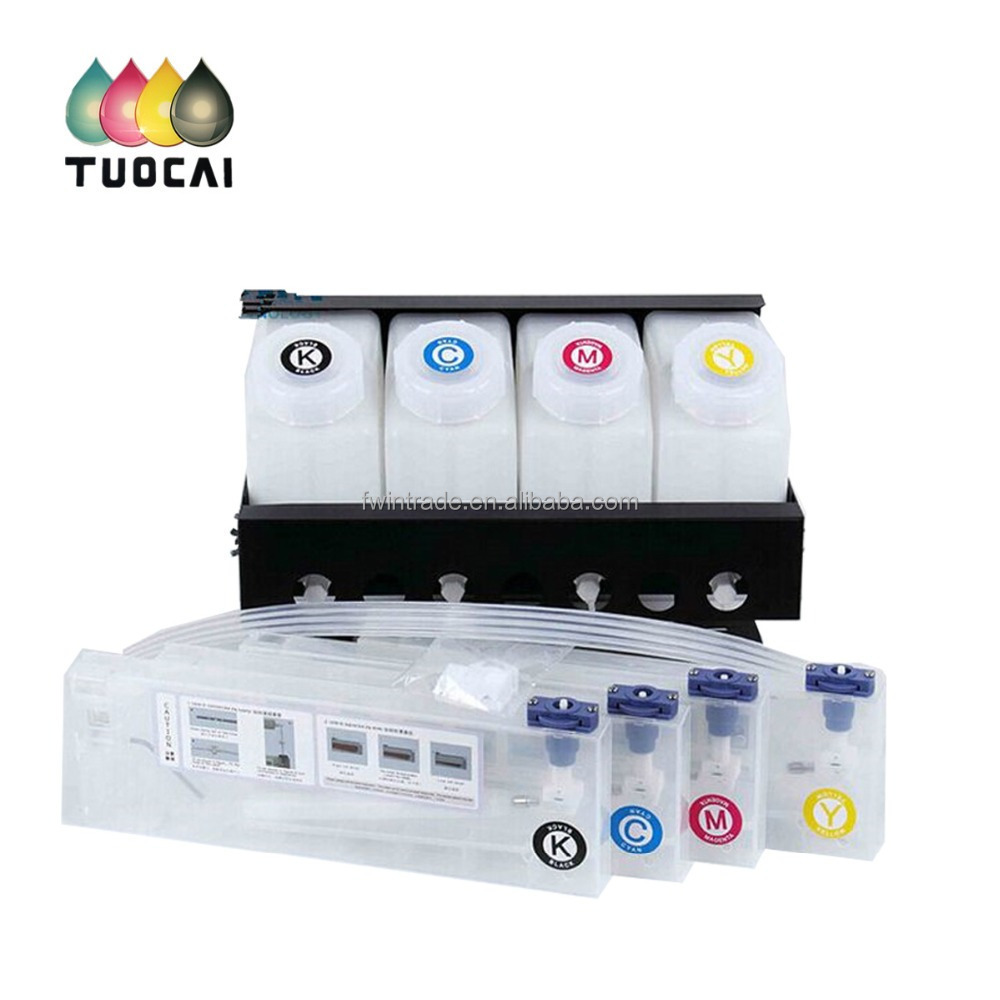 Cheap Price 4 bottles 4 cartridges CISS refilled bulk ink system for mutoh rj900c rj900x vj1604 vj1614 printer