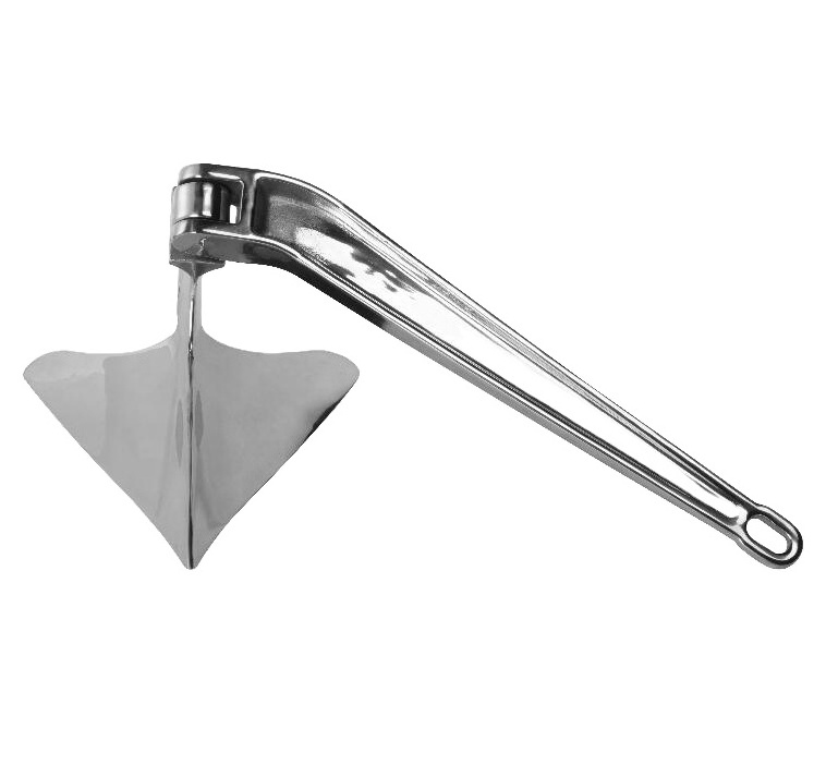 Mirror polished stainless steel 316 ship anchor marine  plough anchor