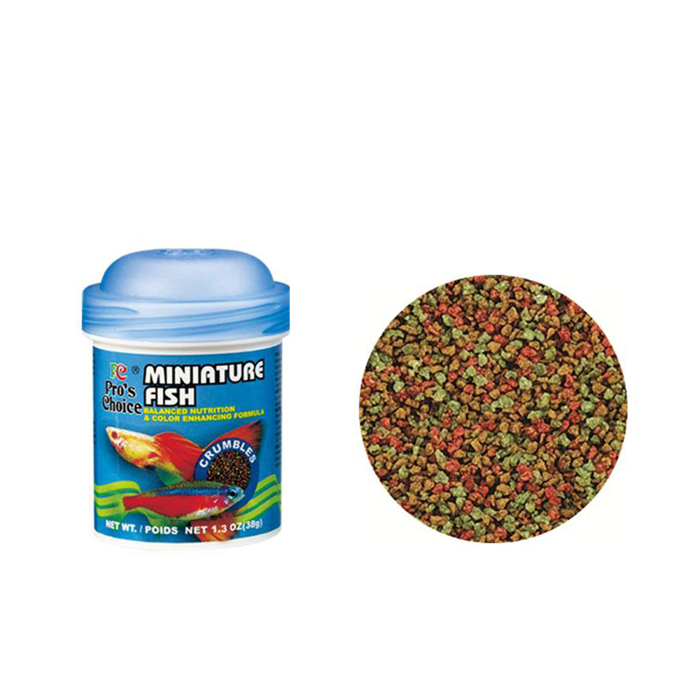 Fish Food Pellet Miniature Fish Crumble F005