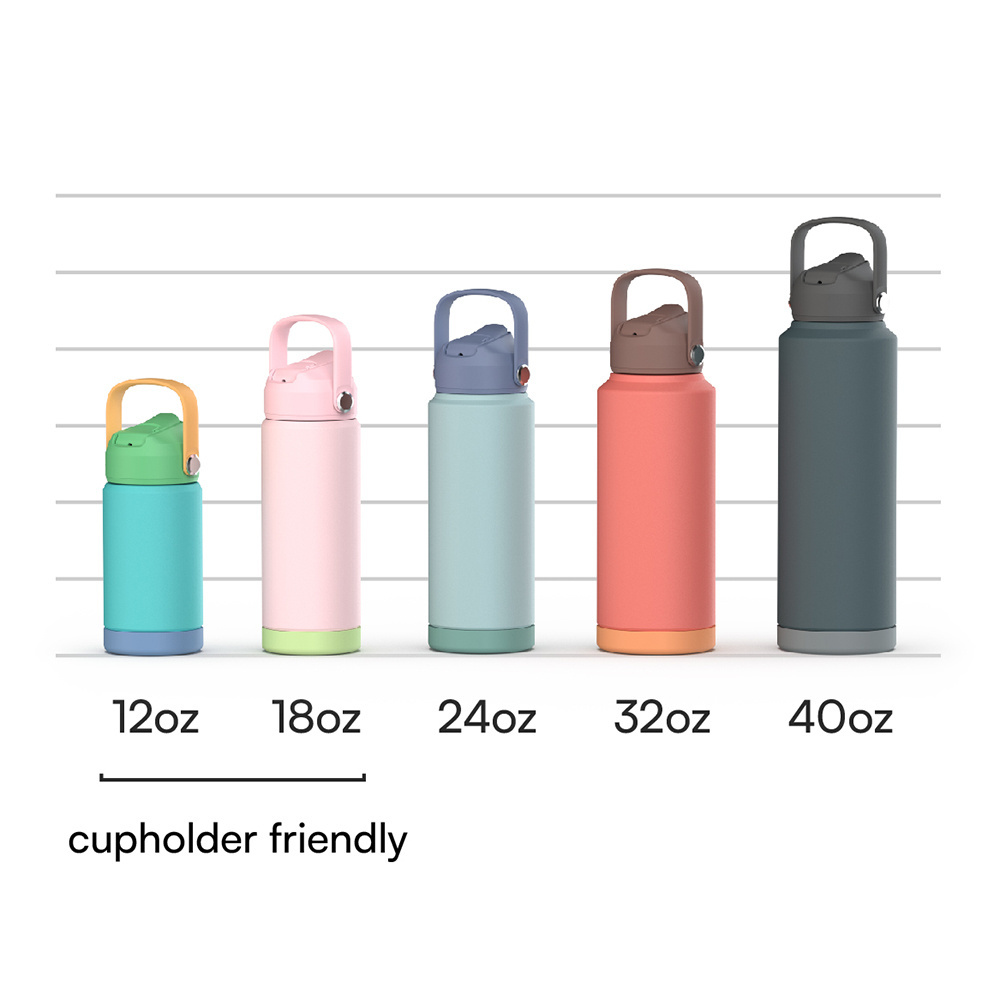 Factory Custom 1 litre Stainless Steel Water Bottle with New convenient lid