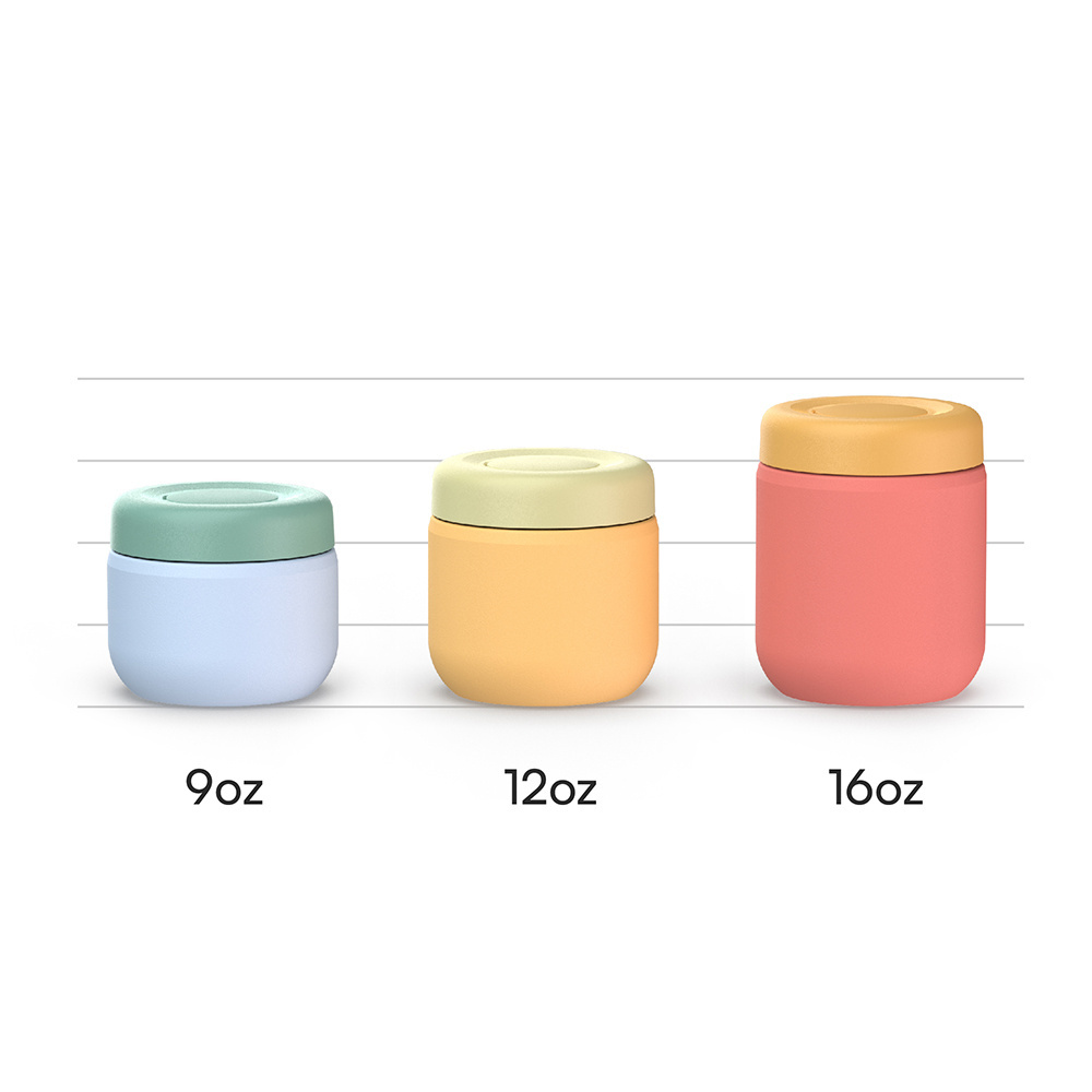 Hot Food Soup Wide Mouth Vacuum Insulated Food Jar 304 Stainless Steel Lunch Storage Container for School Office Outdoor