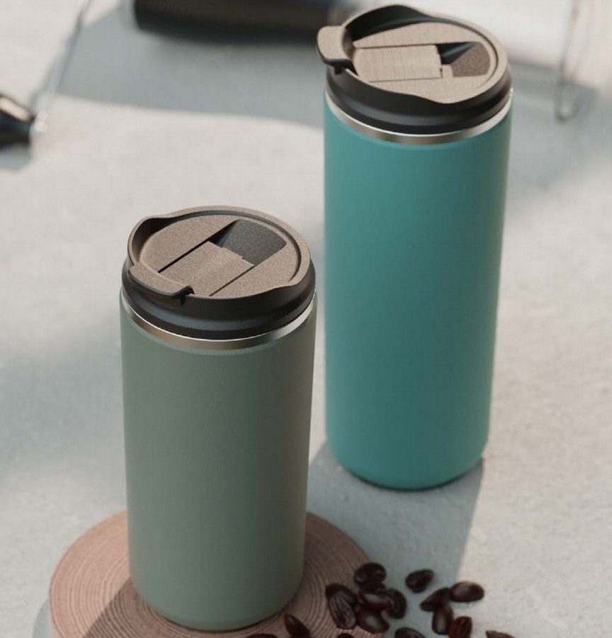 Portable Leakproof Reusable Insulated Tumbler Coffee Cup Vacuum Cup Bottles Stainless Steel Travel Mug