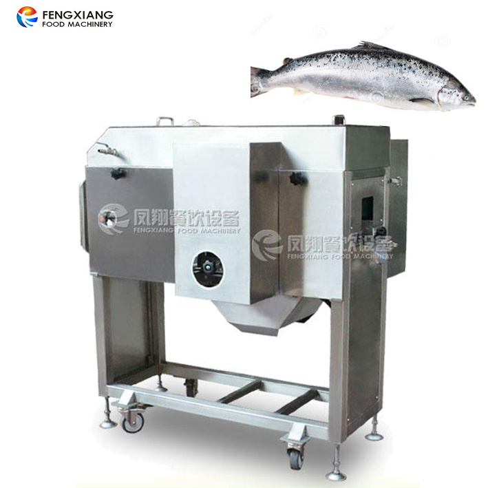 Fish fillet machine Tilapia skin peeling machine fish backbone removing machine