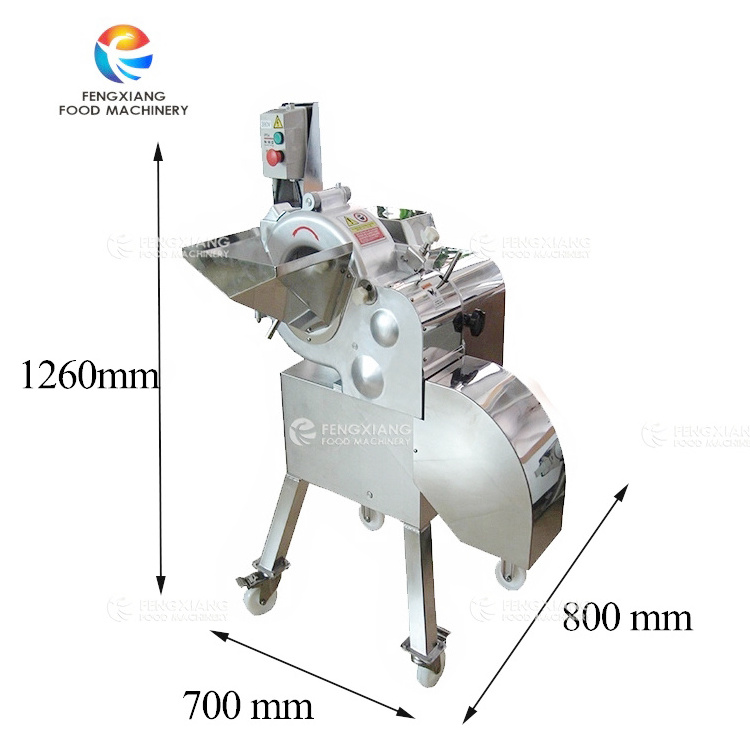 CD-800 Fruit Vegetable Dicing Machine Strawberry Cube Cutting Machine Okra Cutting Machines