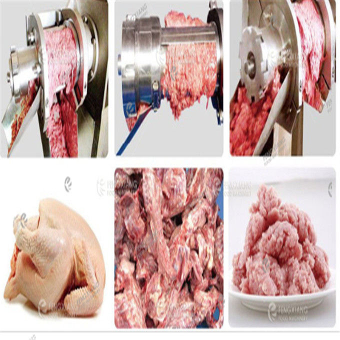 FB-200 Bone Crushing Machine Poultry Deboner Machine Chicken Duck Meat Bone Separating Machine