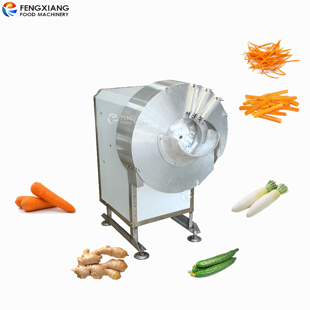 FC-501 Carrot Strip Cutting Machine Ginger Carrot Cutting Shredding Machine