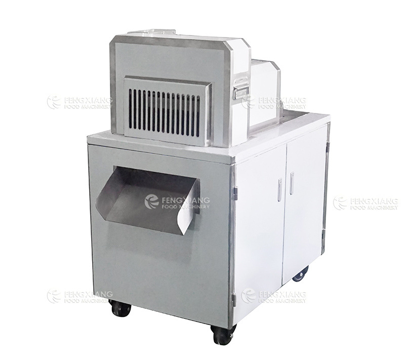 FZD-360 High quality Frozen Meat slicing Cutting Machine Pork Ribs Dicing Machine chicken duck meat slicing chopping machine