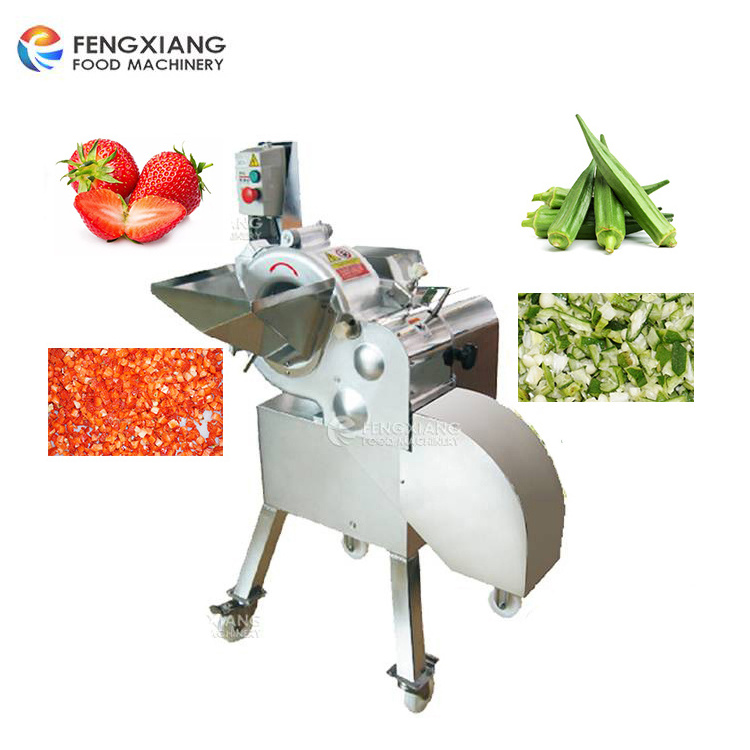 CD-800 Fruit Vegetable Dicing Machine Strawberry Cube Cutting Machine Okra Cutting Machines