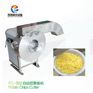 Industrial Commercial Potato Chips Cutter Making French Fries Cutting Machine