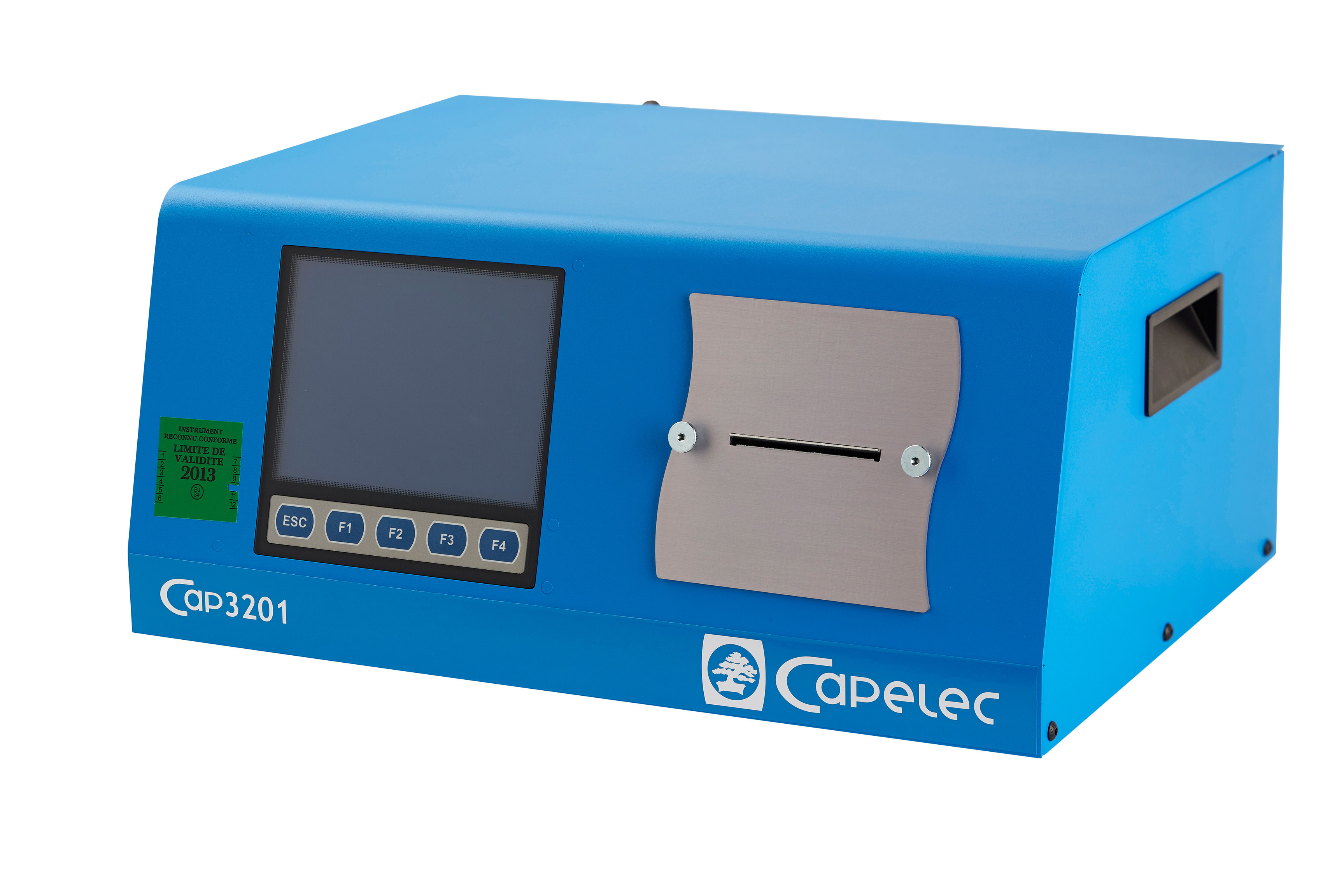 Exhaust Smokemeter for diesel car Emission Testing : portable opacimeter for smoke opacity measurement, by CAPELEC