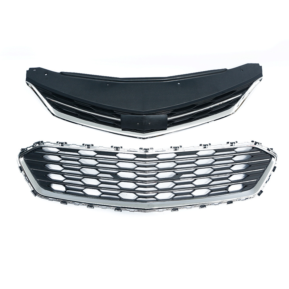 Factory Made Plating Black Abs Car Grill Accessories Front Grille For Chevrolet 17 Cruze