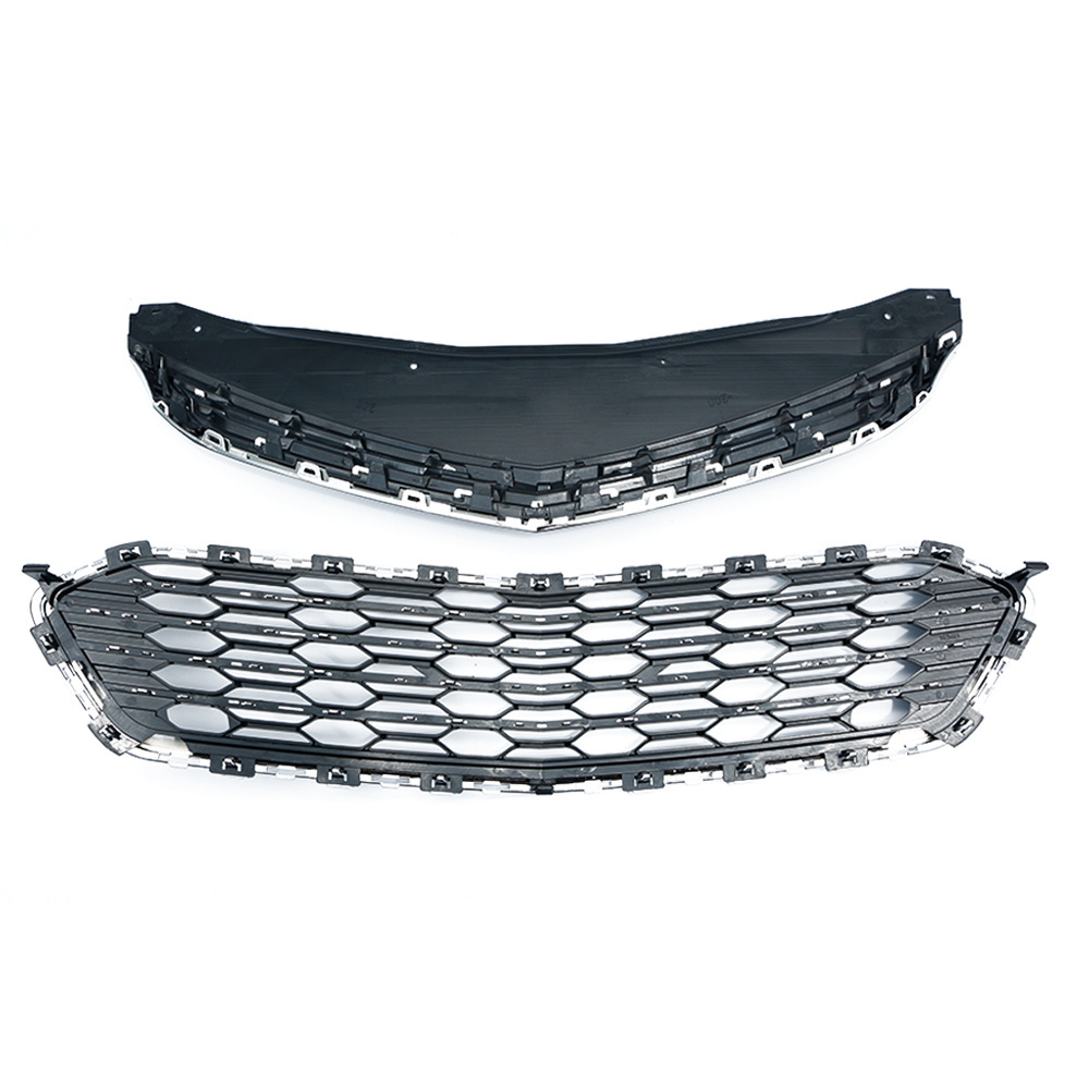 Factory Made Plating Black Abs Car Grill Accessories Front Grille For Chevrolet 17 Cruze