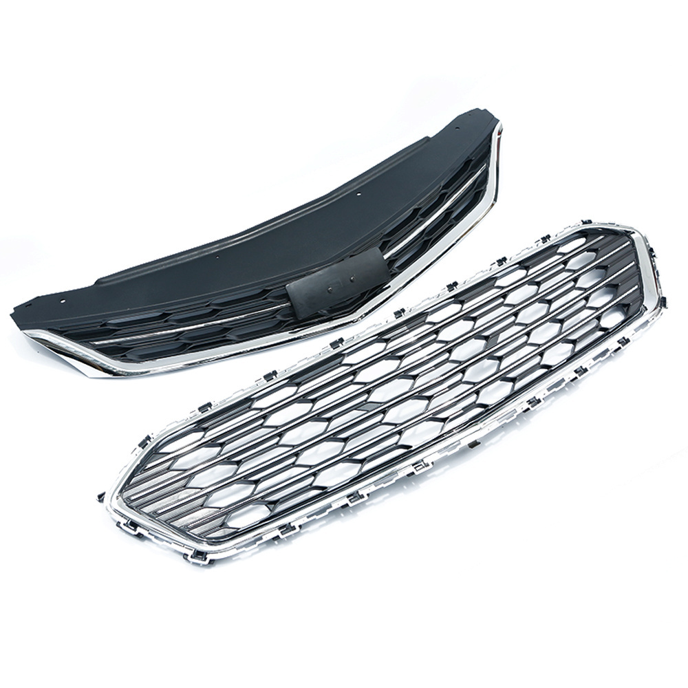 Factory Made Plating Black Abs Car Grill Accessories Front Grille For Chevrolet 17 Cruze