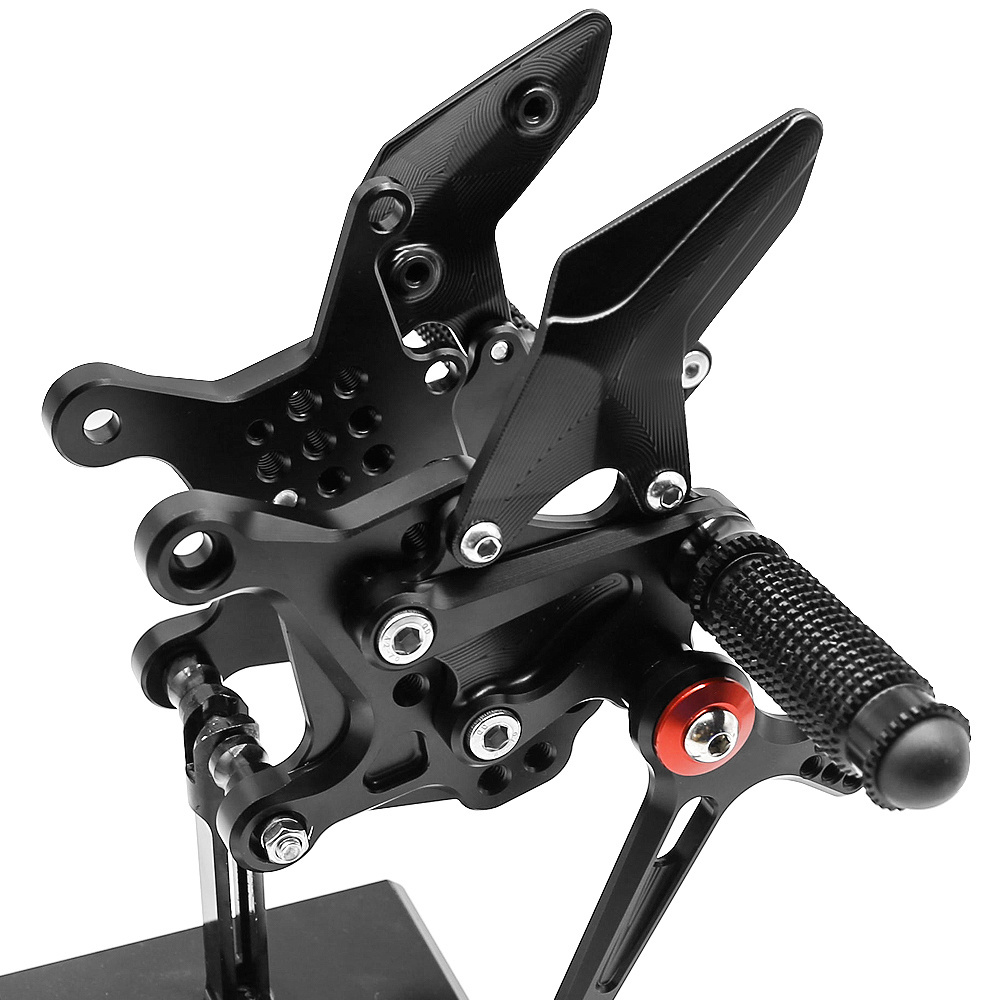 ZX25R CNC Motorcycle Adjustable Rearset Foot For Kawasaki Pegs Rear Set Footpeg Footrest Pedal