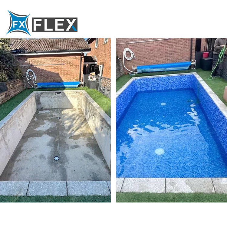 FLFX 1.5mm Pvc Swimming Pool Liner With Anti-UV for Inground Swimming Pools