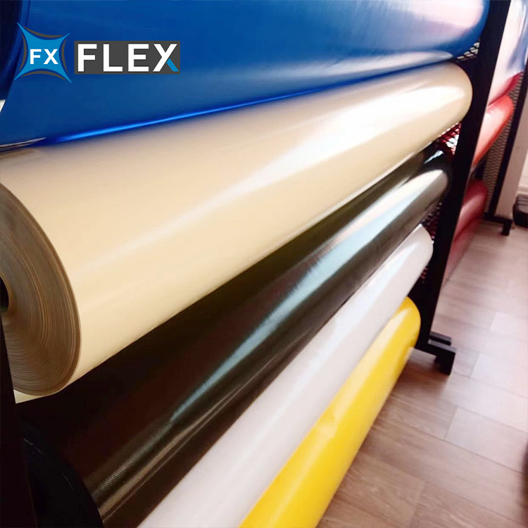 FLFX Heavy Duty Pvc Tarp 600Gsm Pvc Tarpaulin 650 Gsm Pvc Tarpaulin For Covering