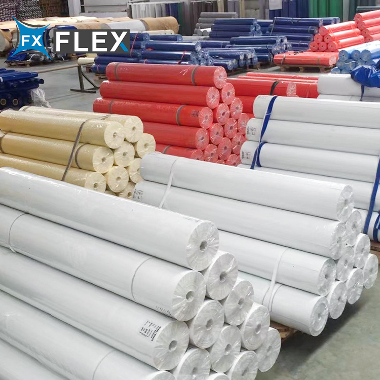 FLFX Pvc Tarps For Sale 600D Nylon-Coated Pvc Tarpaulin 600D Pvc Tarpaulin