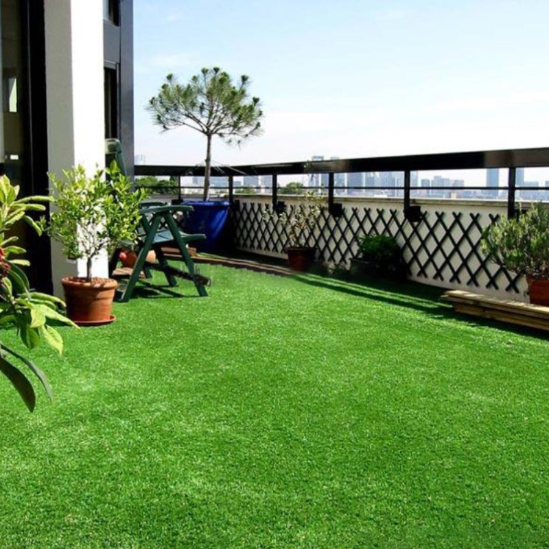 High Quality Synthetic Material False Grass Artificial Grass Lawn Artificial Grass Mat for Garden Home Decoration