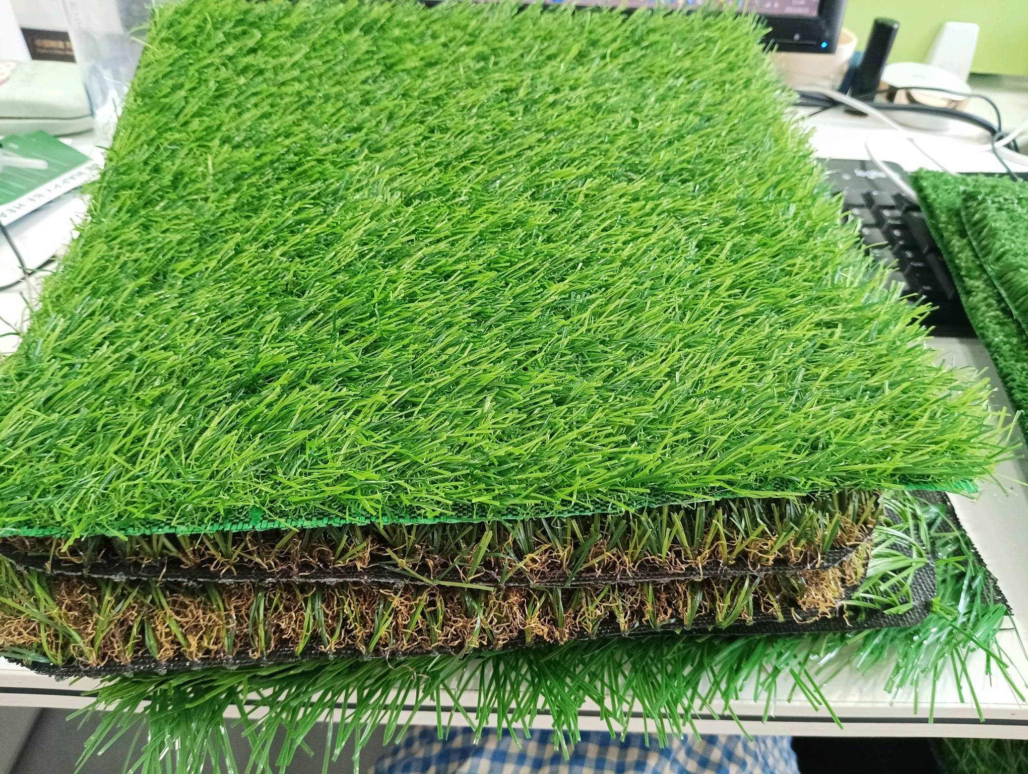 FUXUAN Artificial Grass  Hot Sell 20mm 25mm 30mm 35mm 40mm 45mm 50mm Synthetic Grass Carpet Artificial Landscape Turf