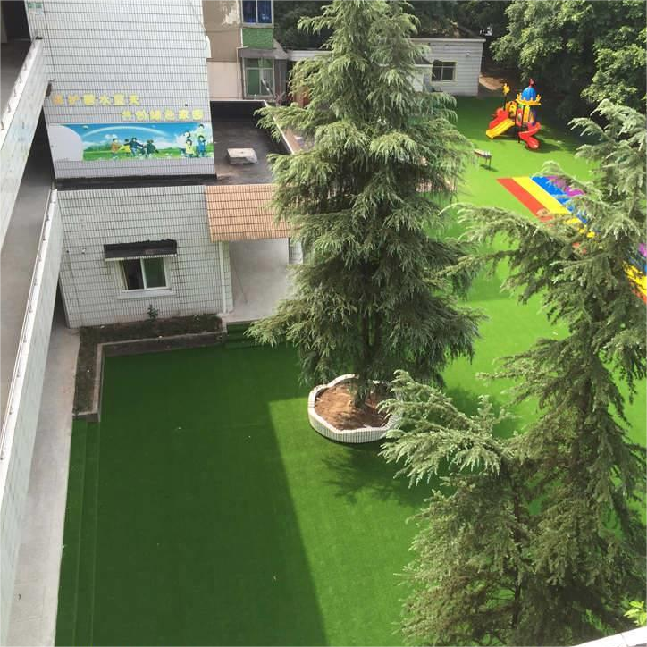 Garden Decoration Synthetic Landscape Lawn Artificial Grass Turf Kindergarten Safe Artificial Grass