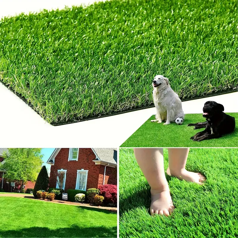 Soft Artificial Grass Mat, Pet Friendly Turf Rug For Dogs, Patio,Indoor Outdoor Greenery Decoration, Premium Synthetic Artificia