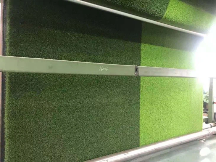 Non infill football field synthetic artificial grass for football field no need sand no need rubber