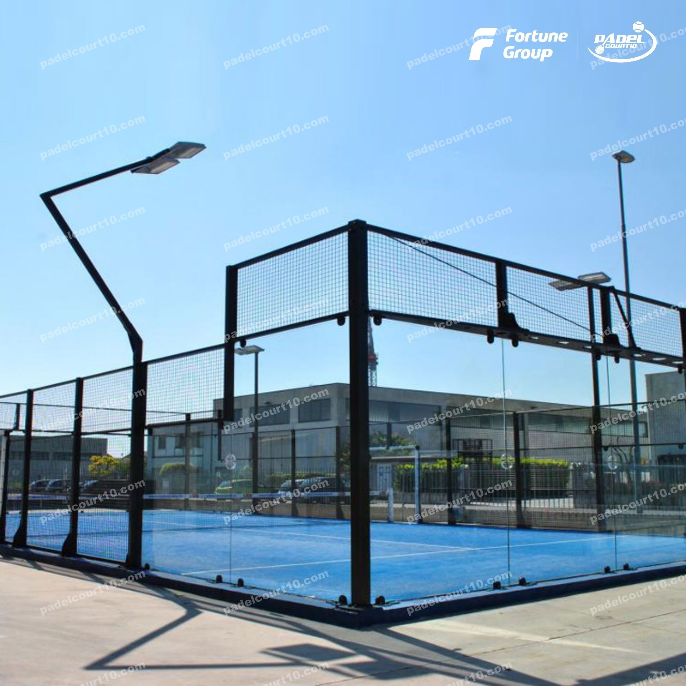 Tennis Court Equipment For Padel Tennis Court Pista Padel For Padel Club and Hotel Project