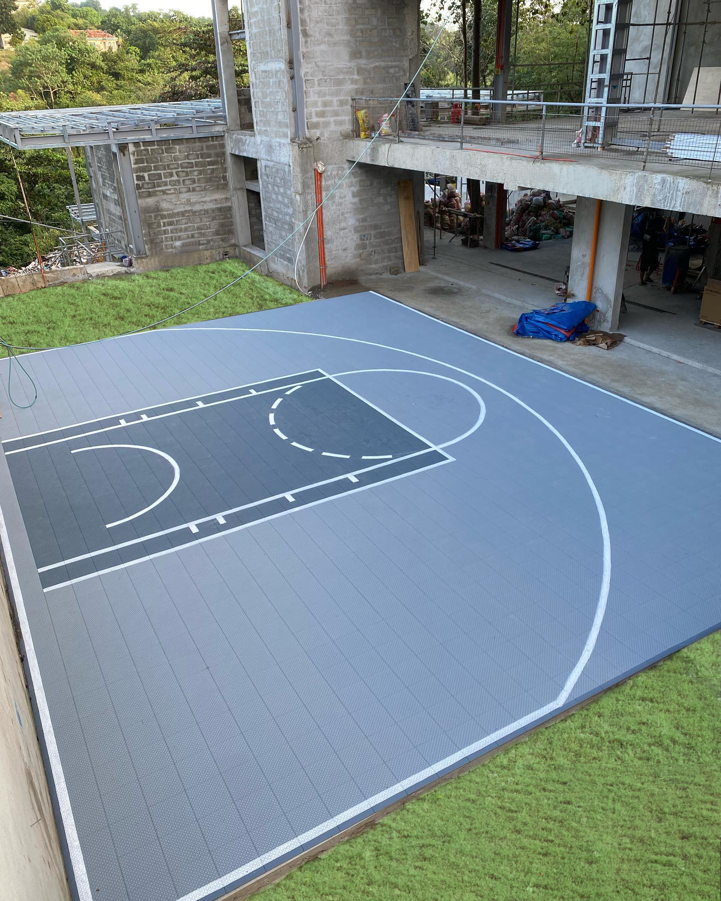 outdoor netball court flooring outdoor court interlocking tiles multipurpose artificial grass sports flooring