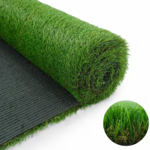 Hot Sale Tri Colors Home Decorative Green SBR Latex Black SBR Latex Artificial Grass Lawn Indoor Synethic Grass