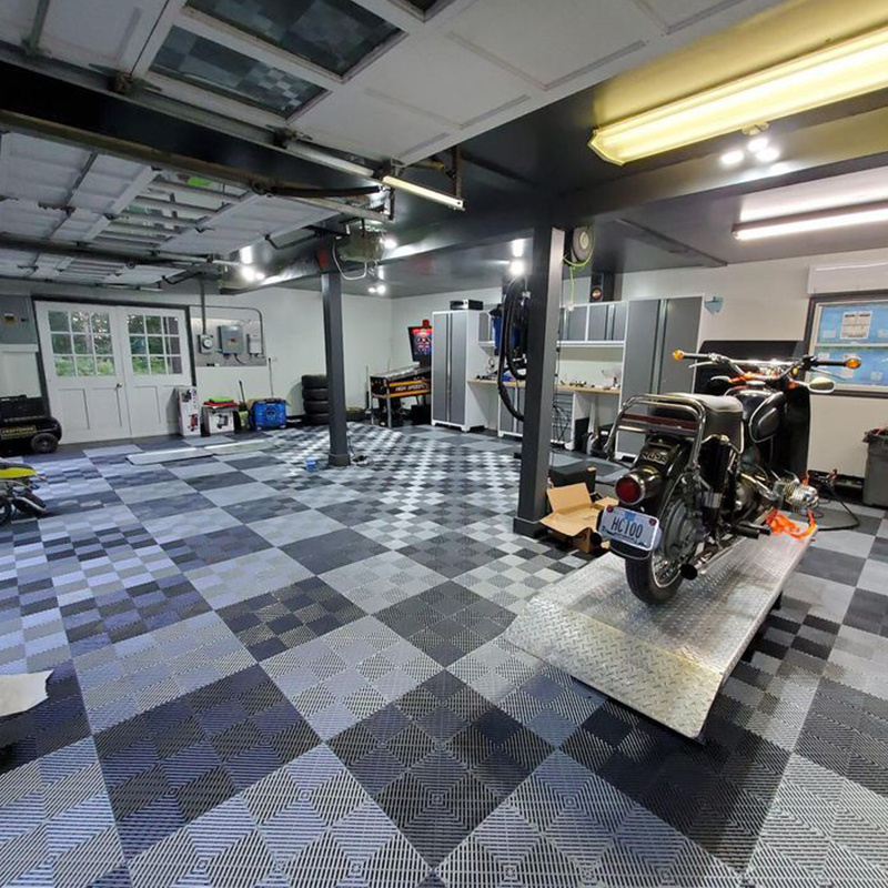 Car Wash Room Plastic Mosaic Grid Board 4s Shop Floor Mat Grid Floor Multi-Function Can Be Stitched Car Wash Shop Floor Grille