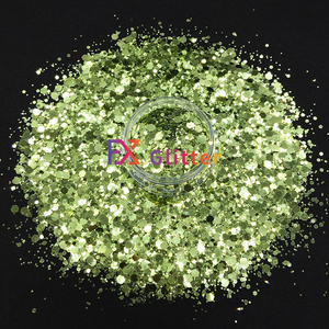 Christmas ornament epoxy for snow globe craft chunky glitter bulk