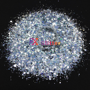 2024 New solvent resistant loose cosmetic pack fine glitter powder face and body glitter holographic