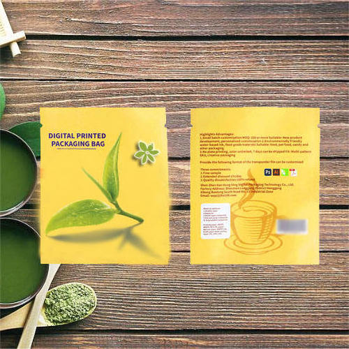 Custom Logo Printing Heat Seal Portable Packet Food Grade Laminated Tea Sachet Kraft Paper Drip Mini Tea Sachet Coffee Bag